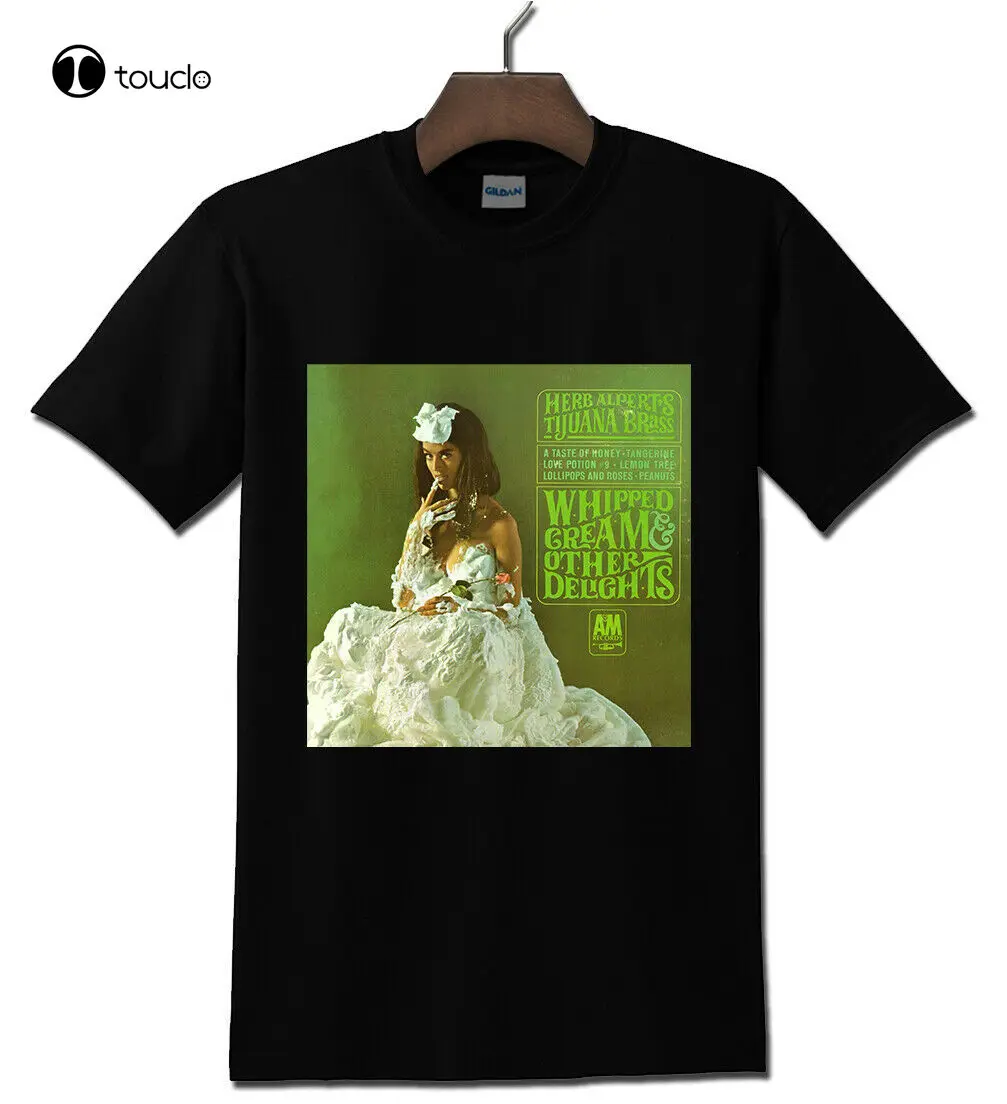 Men'S Fashion Tijuana - Латунная черная футболка Herb Alpert &