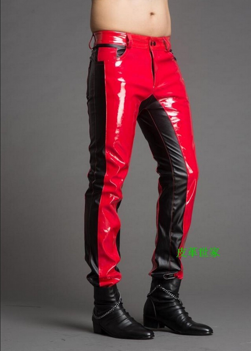 Mens Fashion Winter 2025 - Новые зимние мужские модные кожаные брюки