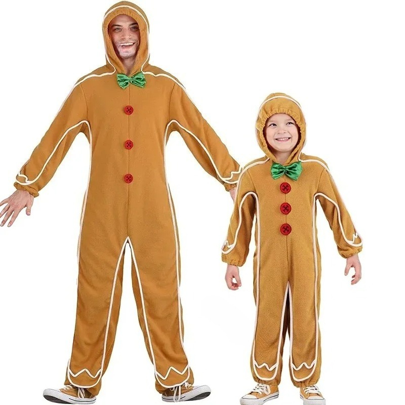 Mens Fashion Jumpsuit - Мужской костюм-комбинезон «Пряничный человечек» 2026: Новинка,