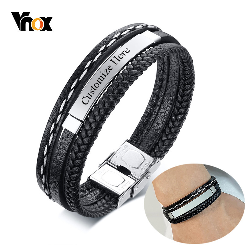 Men'S Fashion Quotes - Vnox индивидуальный логотип, имя, цитата с