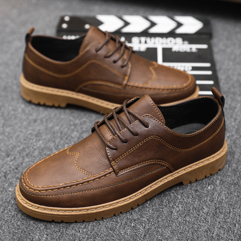 Mens Fashion Dress Shoes - Брендовая мужская повседневная обувь, Классические деловые