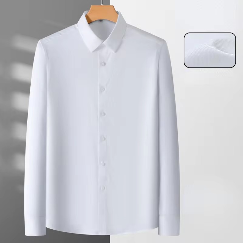 Dress Shirt Non-Iron - Мужские рубашки с длинным рукавом, не