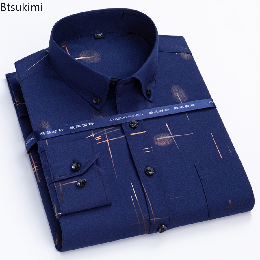 Dress Shirt Non-Iron - Новинка! Хит продаж! Мужские классические рубашки