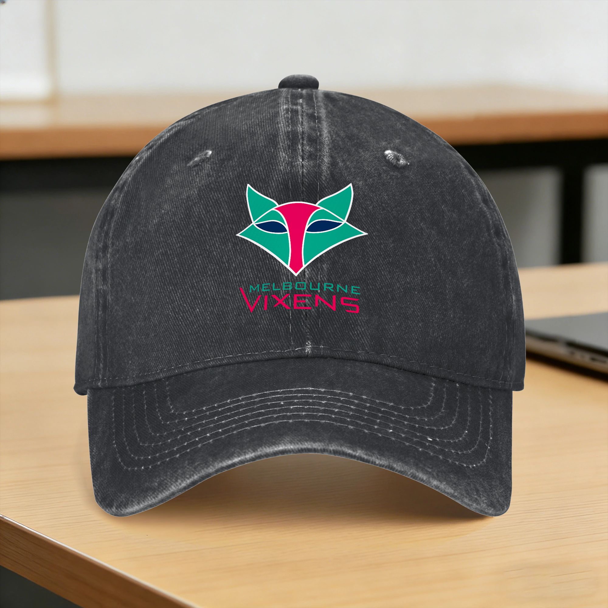 Mens Fashion Melbourne - Бейсболка Melbourne Vixens 2026 с эффектом