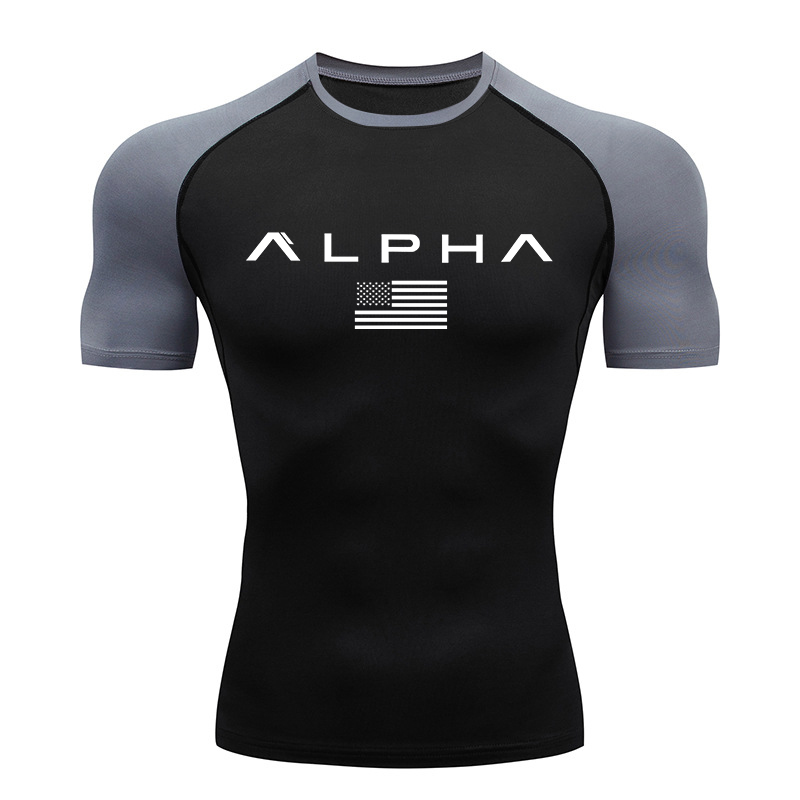 Compression Shirt Workout - Компрессионные рубашки с коротким рукавом и