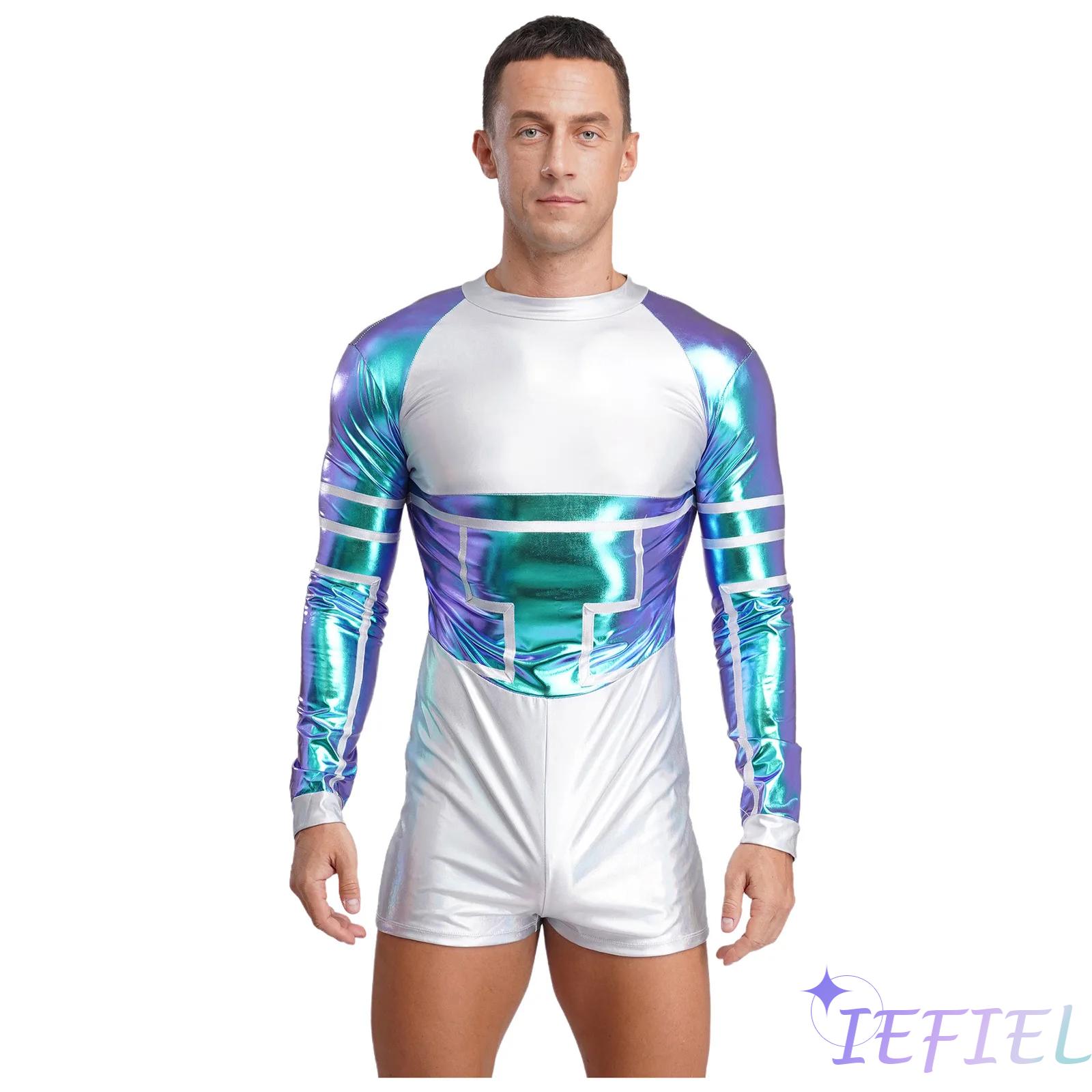 Mens Fashion Jumpsuit - Мужской Хэллоуин Карнавал Чужой Астронавт Косплей