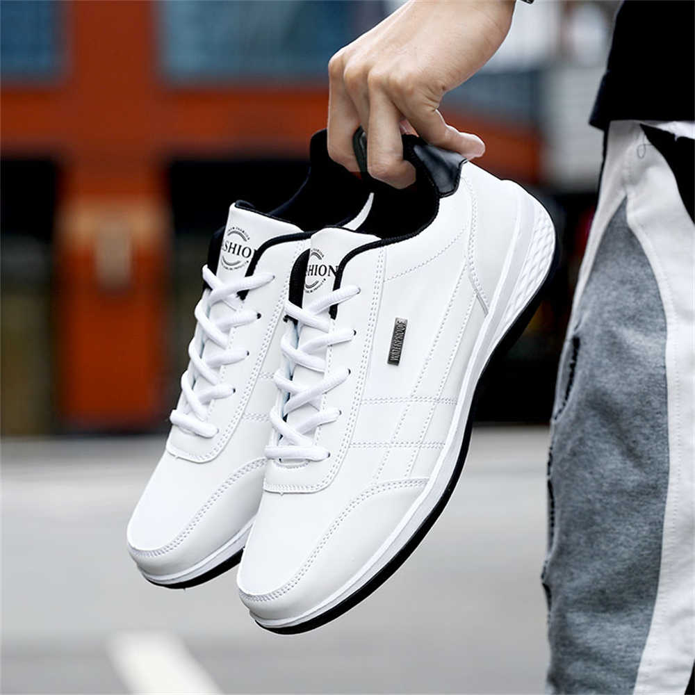 Mens Fashion Dress Shoes - Мужские белые туфли на каблуке 41-42,
