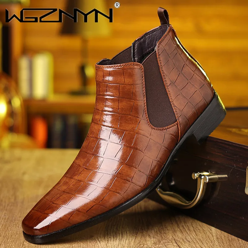 Men'S Fashion Brand - Роскошные мужские ботинки «Челси» размера 39–48,