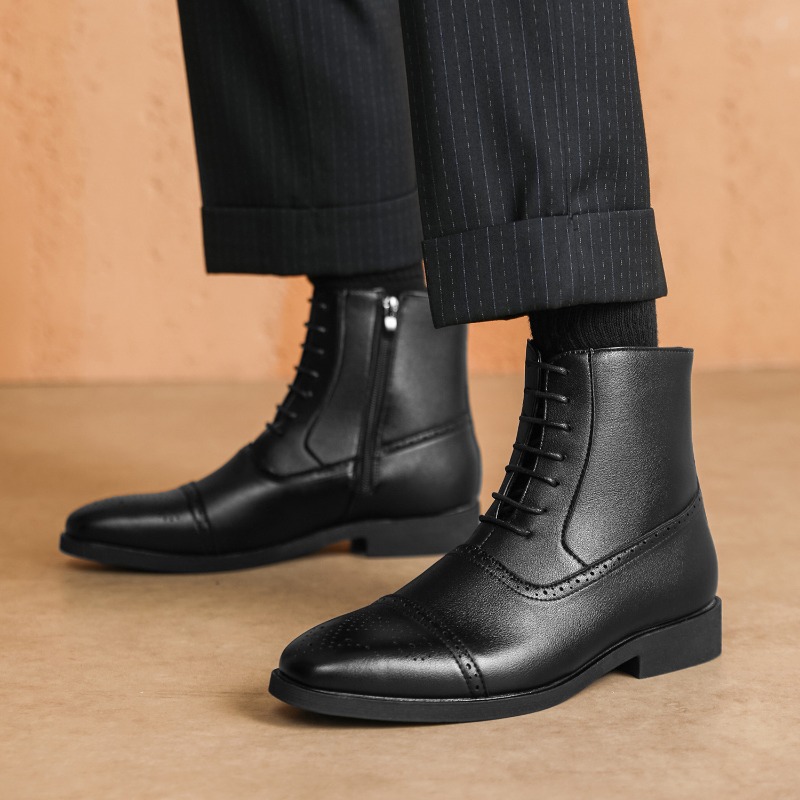 Mens Fashion Dress Shoes - Роскошные мужские ботинки, новые кожаные туфли