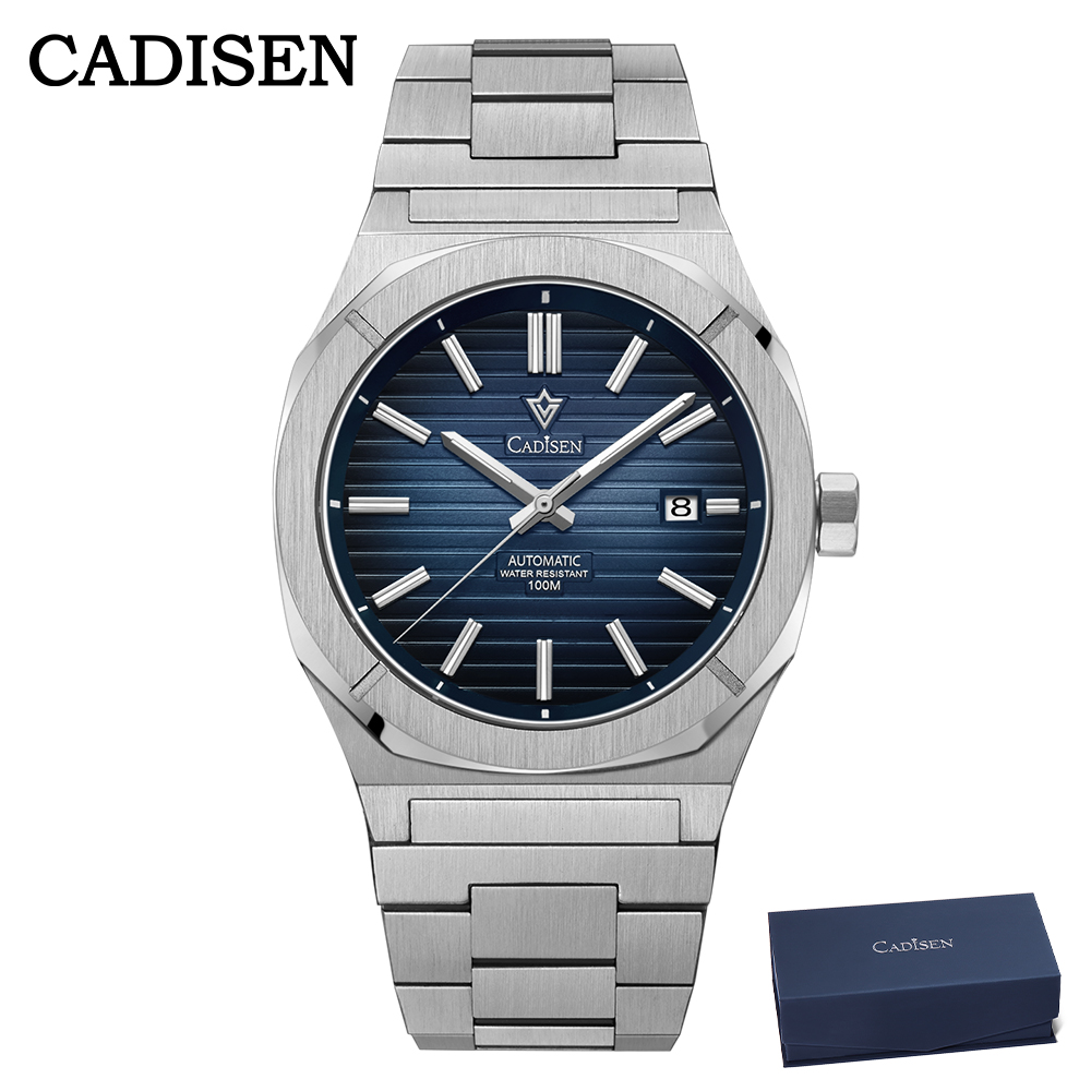 Mens Fashion Watch - CADISEN 2026 Дайверские часы с сапфировым