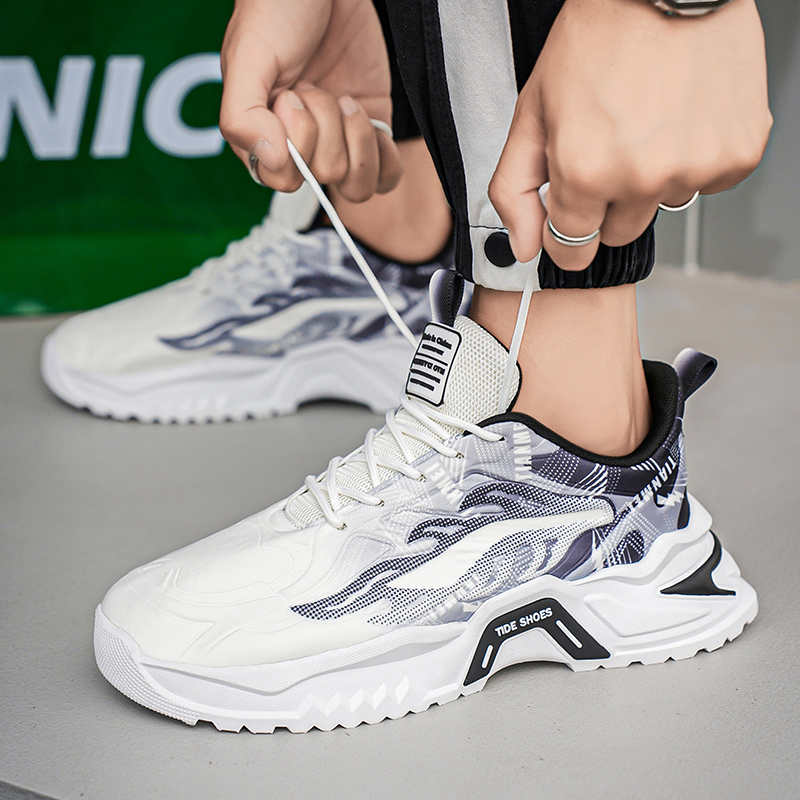Men'S Fashion Deals - Мужские туфли на толстом каблуке, уличные