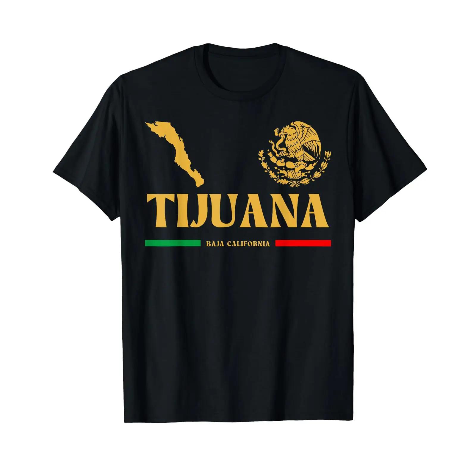 Men'S Fashion Tijuana - Футболка с эмблемой Тихуаны, Баха-Калифорния, винтажная,