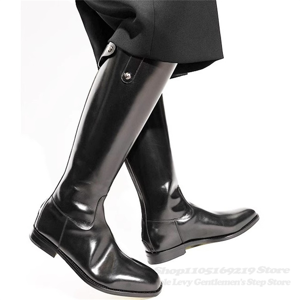 Mens Fashion Winter 2025 - 2025 модные осенне-зимние рыцарские сапоги, мужские