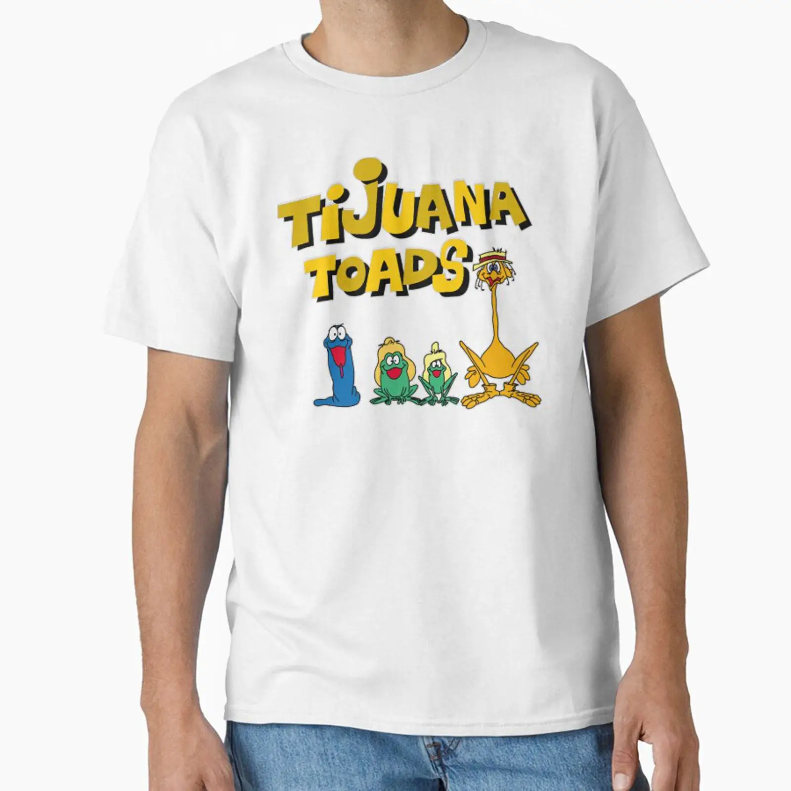 Men'S Fashion Tijuana - Футболка унисекс с принтом Tijuana Toads