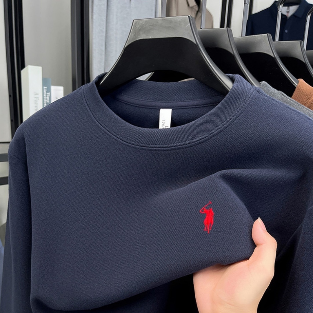 Men'S Fashion Brand - Мягкая хлопковая мужская футболка с длинным