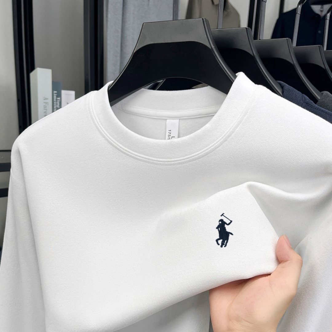 Men'S Fashion Brand - Мягкая хлопковая мужская футболка с длинным