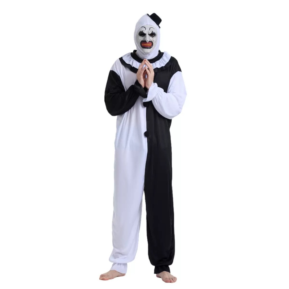 Mens Fashion Jumpsuit - Костюм для косплея «Жуткий клоун» (Террифиер),