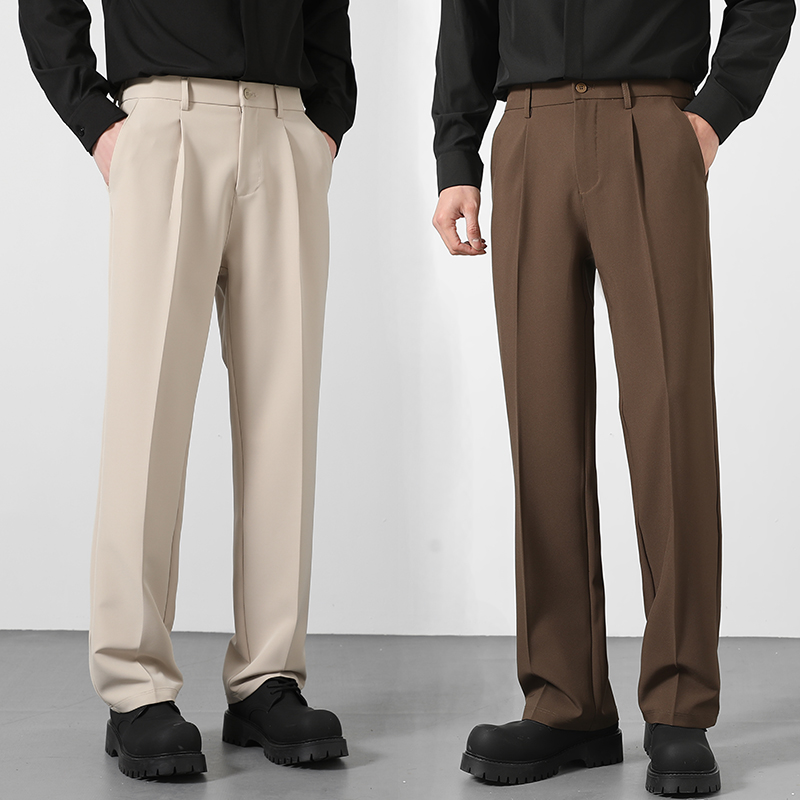 Men'S Fashion Pants 2025 - 2025 мужские свободные костюмные брюки, классические
