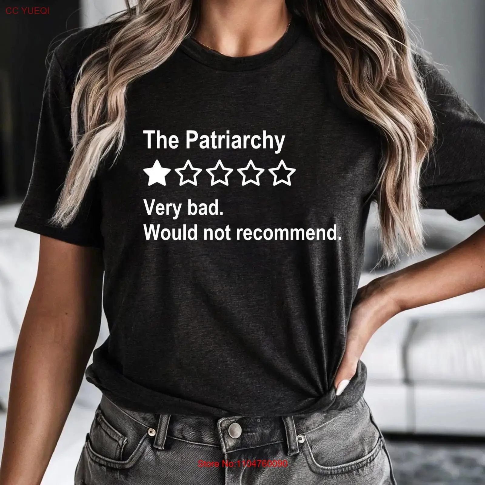 Men'S Fashion Reviews - Футболка The Patriarchy Bad Review: Антифеминистская,