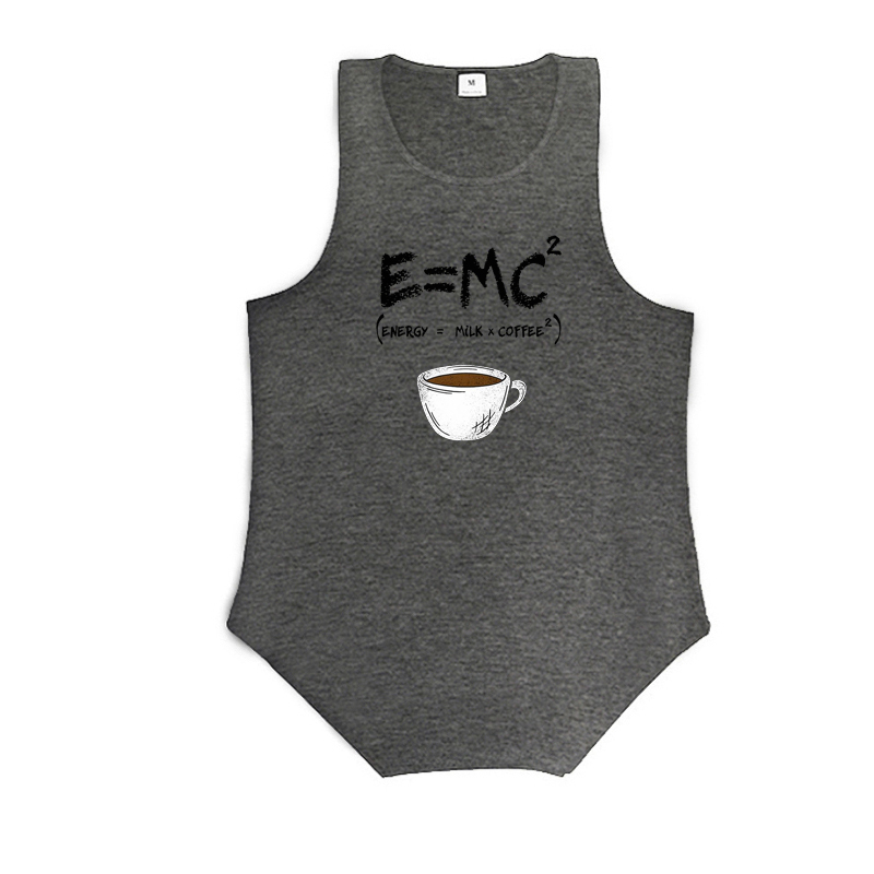 Men'S Fashion X - Модная футболка с принтом E=MC Energy