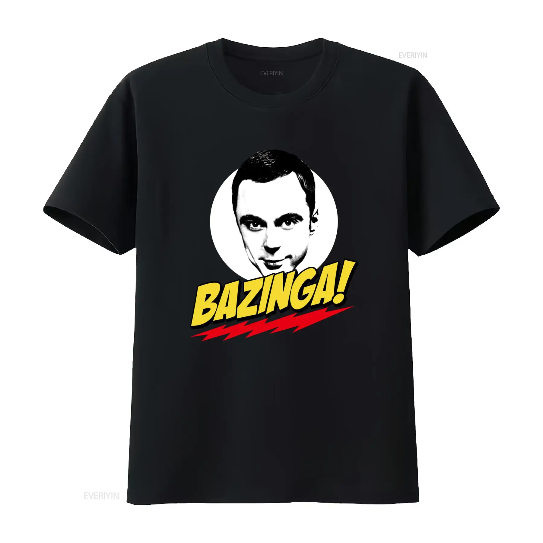 Men'S Fashion Deals - Футболка Sheldon Cooper Bazinga с винтажным
