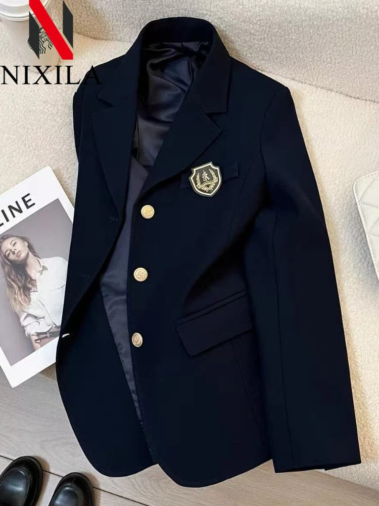 Men'S Fashion X - Весенне-осенний элегантный женский блейзер в корейском
