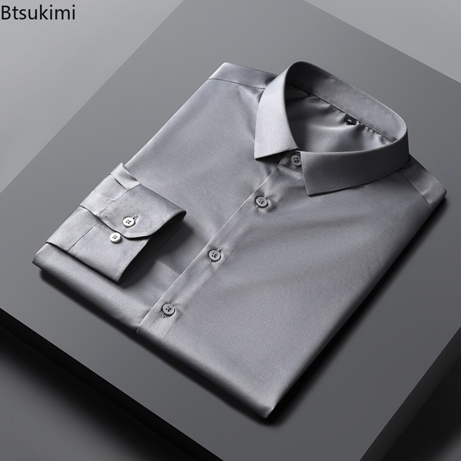 Dress Shirt Non-Iron - Новые мужские рубашки 2026 года: немнущиеся,