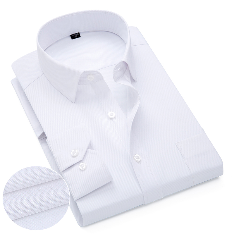 Розовая, белая, синяя саржевая – обзор и цена Dress Shirt Non-Iron