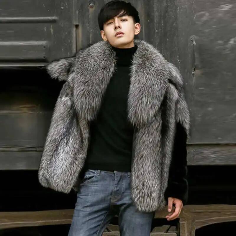 Осенняя мужская куртка из иску – обзор и цена Men'S Fashion X
