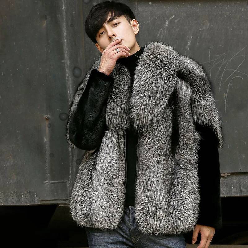 Осенняя мужская куртка из иску – обзор и цена Men'S Fashion X