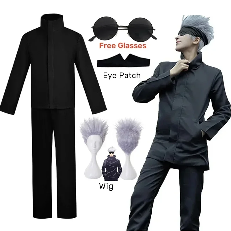 Костюм для косплея Годжо Сатор – обзор и цена Mens Fashion Jumpsuit