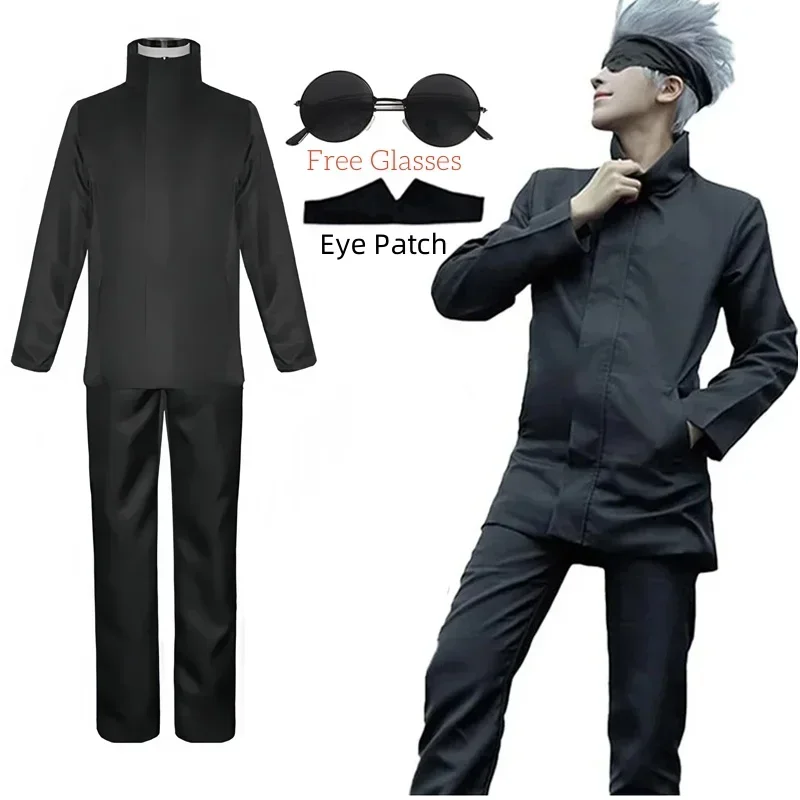 Костюм для косплея Годжо Сатор – обзор и цена Mens Fashion Jumpsuit