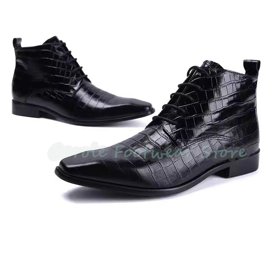 Модные мужские ботинки из нату – обзор и цена Mens Fashion Dress Shoes
