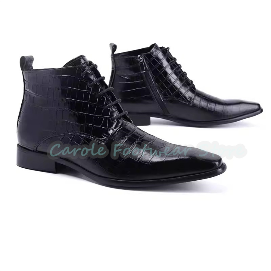 Модные мужские ботинки из нату – обзор и цена Mens Fashion Dress Shoes