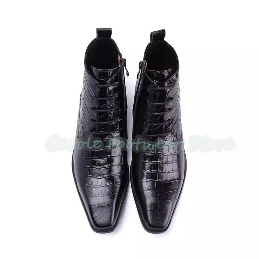 Модные мужские ботинки из нату – обзор и цена Mens Fashion Dress Shoes