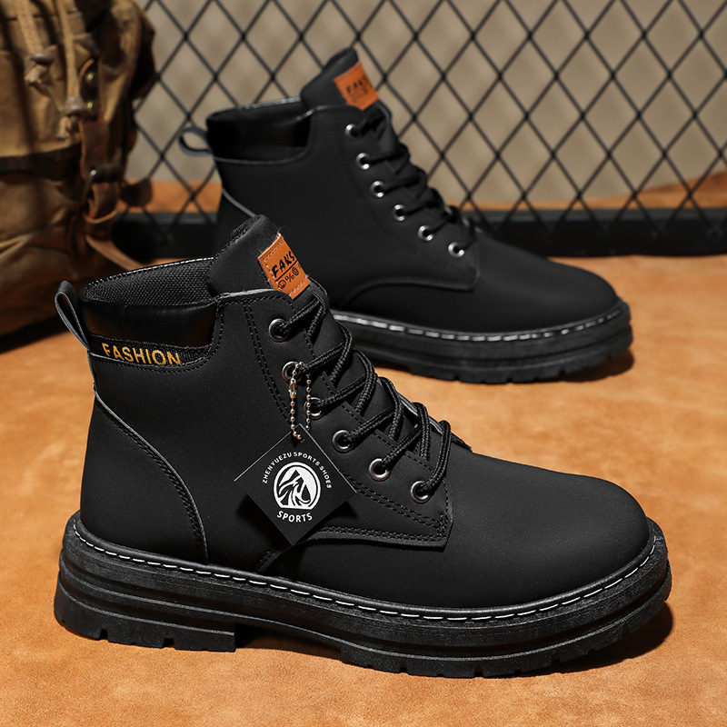 Мужские высокие ботинки 2024,  – обзор и цена Mens Fashion Winter 2025
