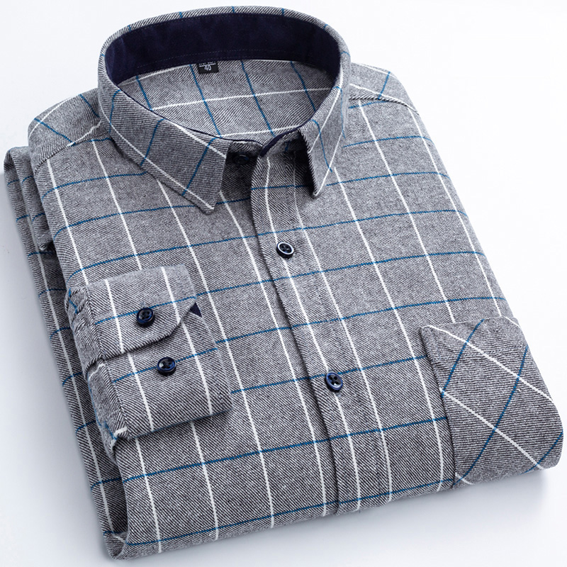 Новые фланелевые клетчатые руб – обзор и цена Dress Shirt Non-Iron