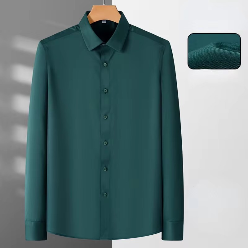 Мужские рубашки с длинным рука – обзор и цена Dress Shirt Non-Iron