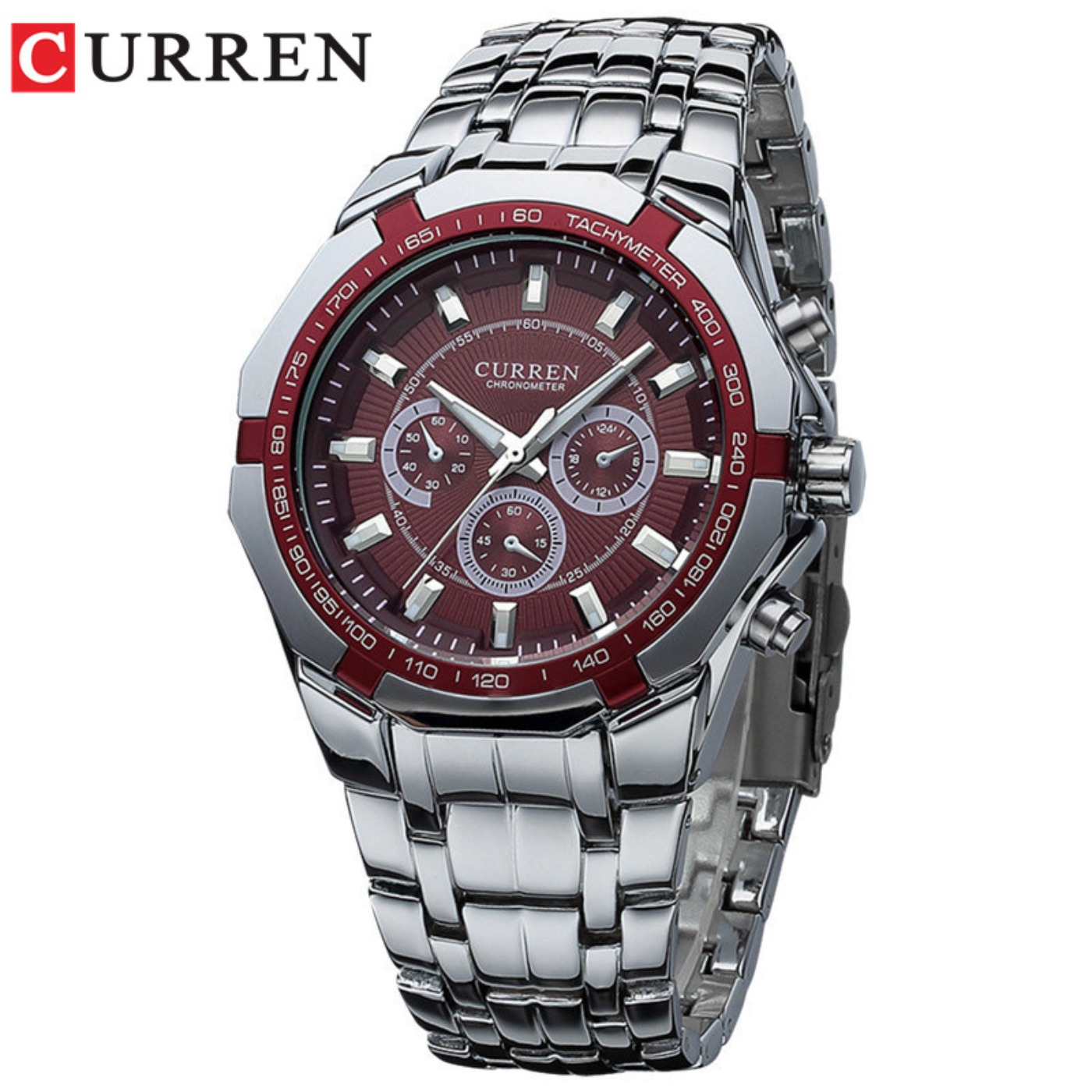 Мужские часы CURREN, роскошные – обзор и цена Mens Fashion Watch