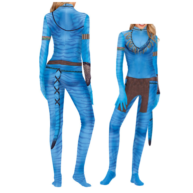 Аватар Путь воды Косплей Костю – обзор и цена Mens Fashion Jumpsuit