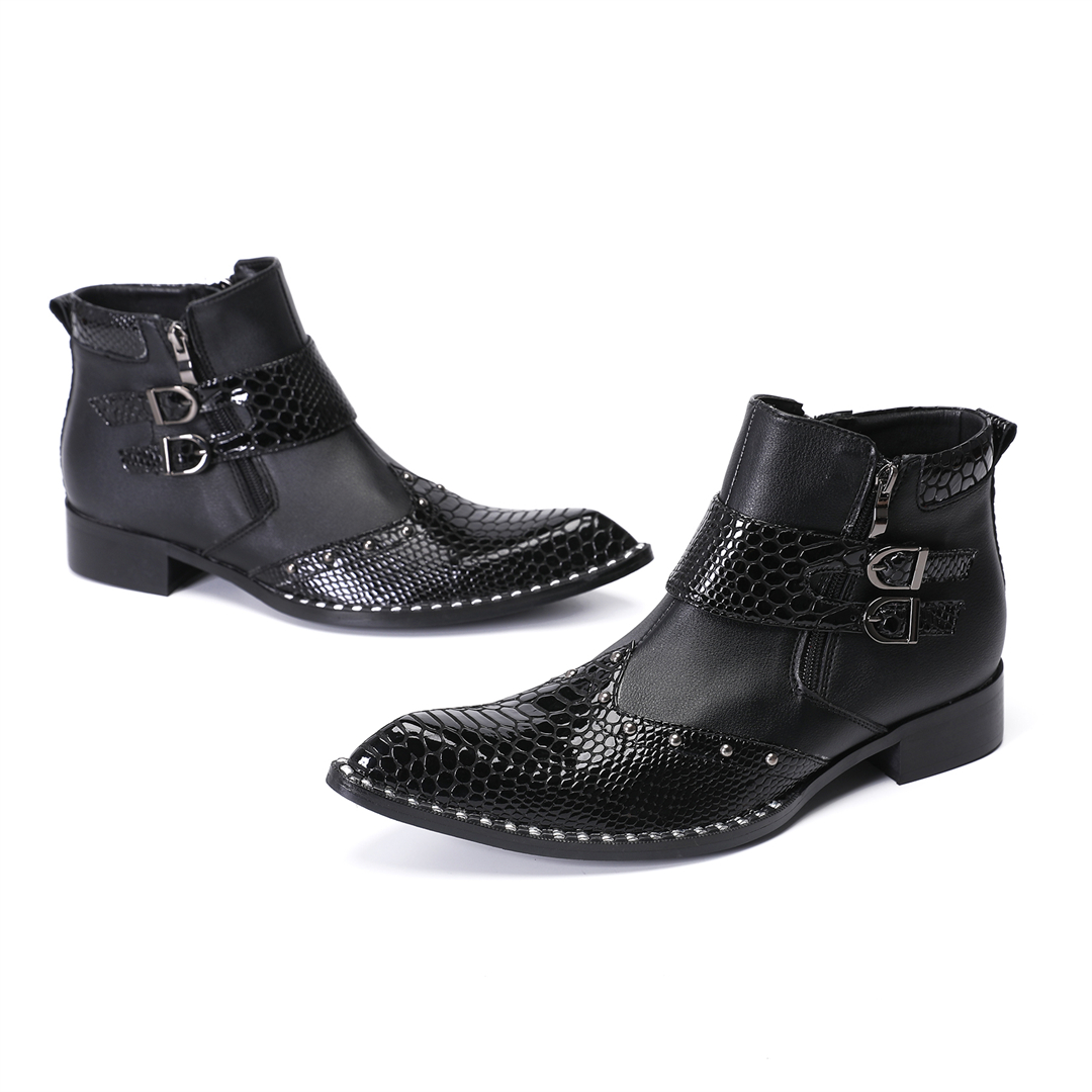 Модные мужские ботинки с закле – обзор и цена Mens Fashion Dress Shoes