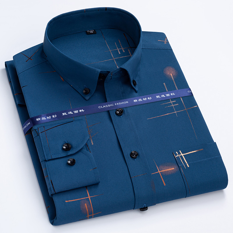 Рубашка мужская с длинным рука – обзор и цена Dress Shirt Non-Iron