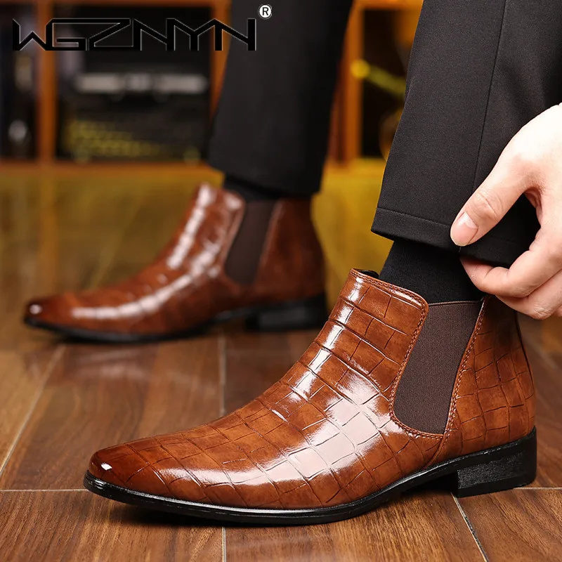 Роскошные мужские ботинки «Чел – обзор и цена Men'S Fashion Brand