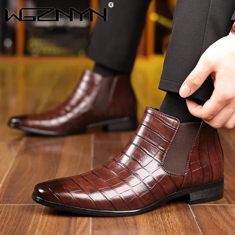 Роскошные мужские ботинки «Чел – обзор и цена Men'S Fashion Brand