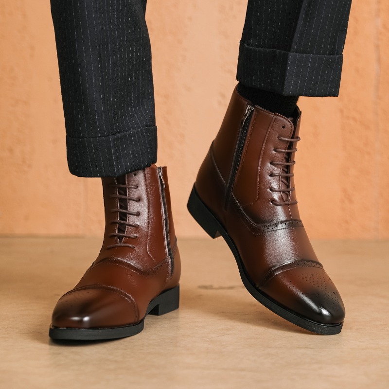 Роскошные мужские ботинки, нов – обзор и цена Mens Fashion Dress Shoes
