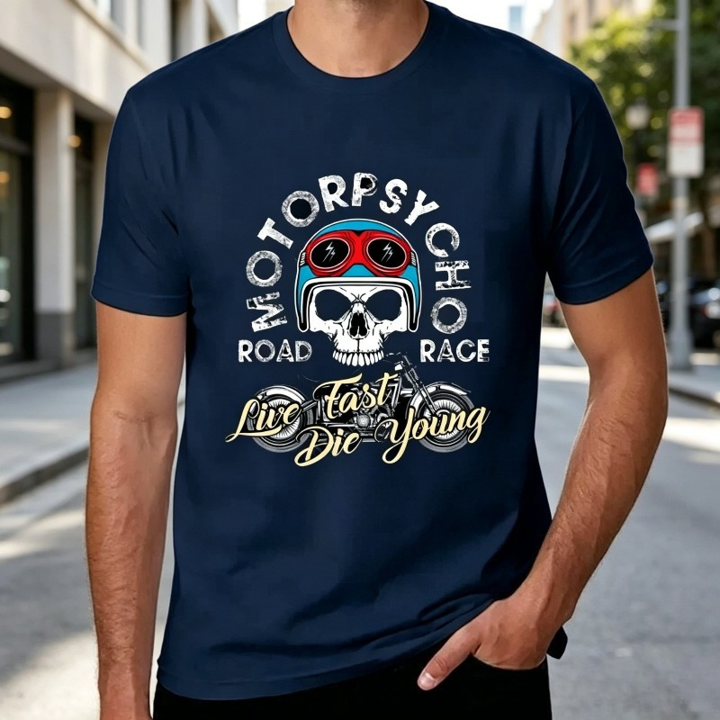 Футболка Motopsyco Biker Skull – обзор и цена Men'S Fashion Quotes