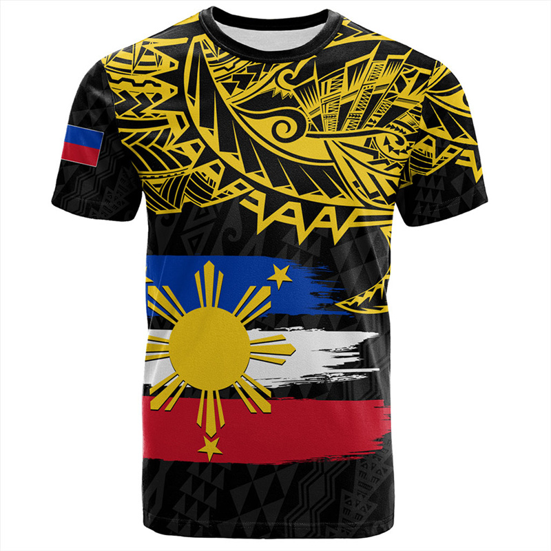Футболка с 3D-принтом герба Фи – обзор и цена Men'S Fashion Philippines