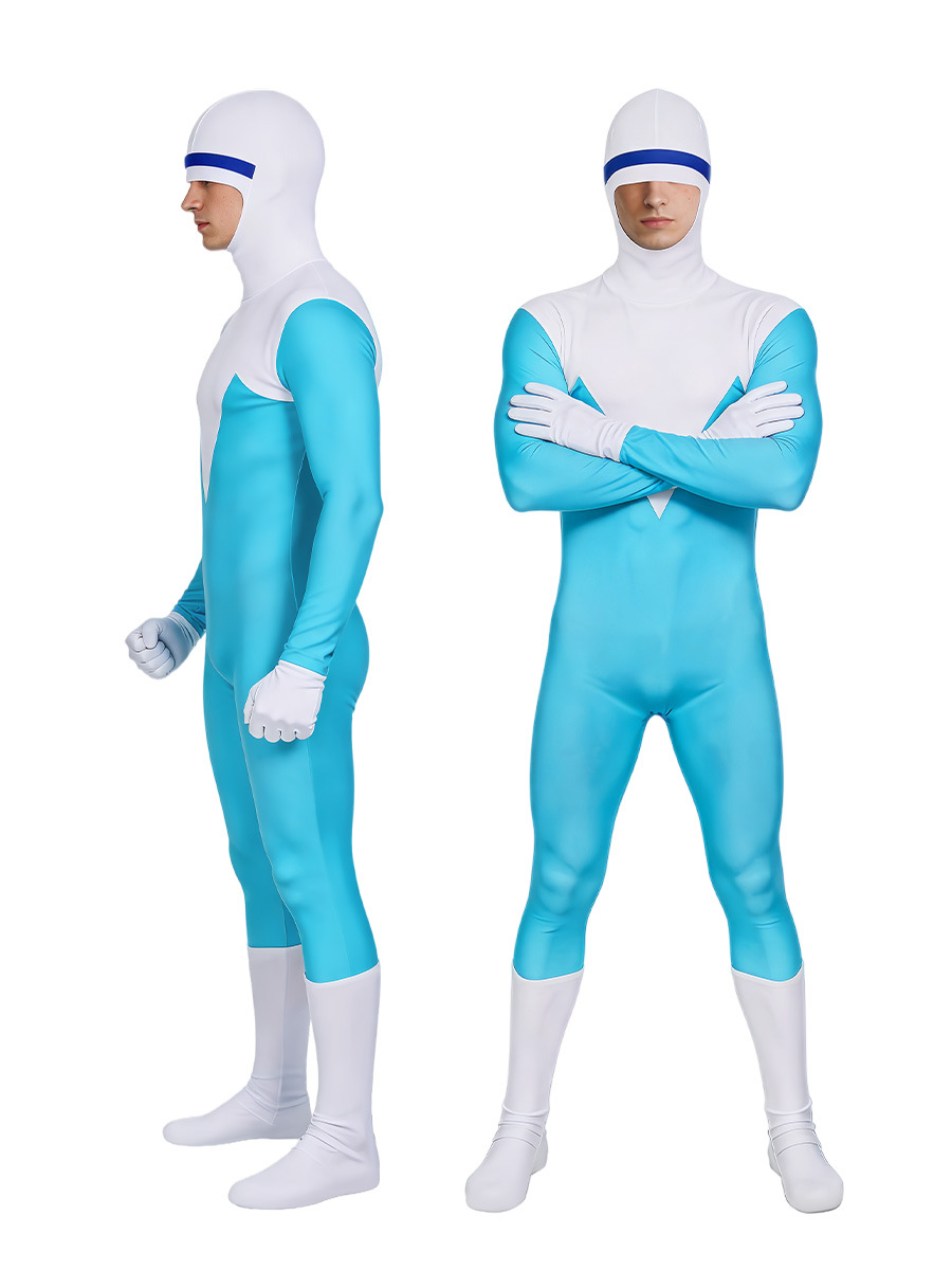 Костюм для косплея «Суперсемей – обзор и цена Mens Fashion Jumpsuit