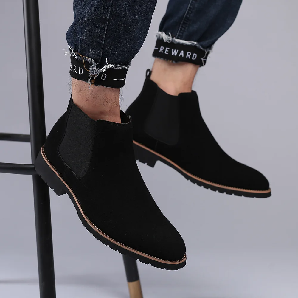 Мужские ботильоны, замшевые ко – обзор и цена Mens Fashion Winter 2025