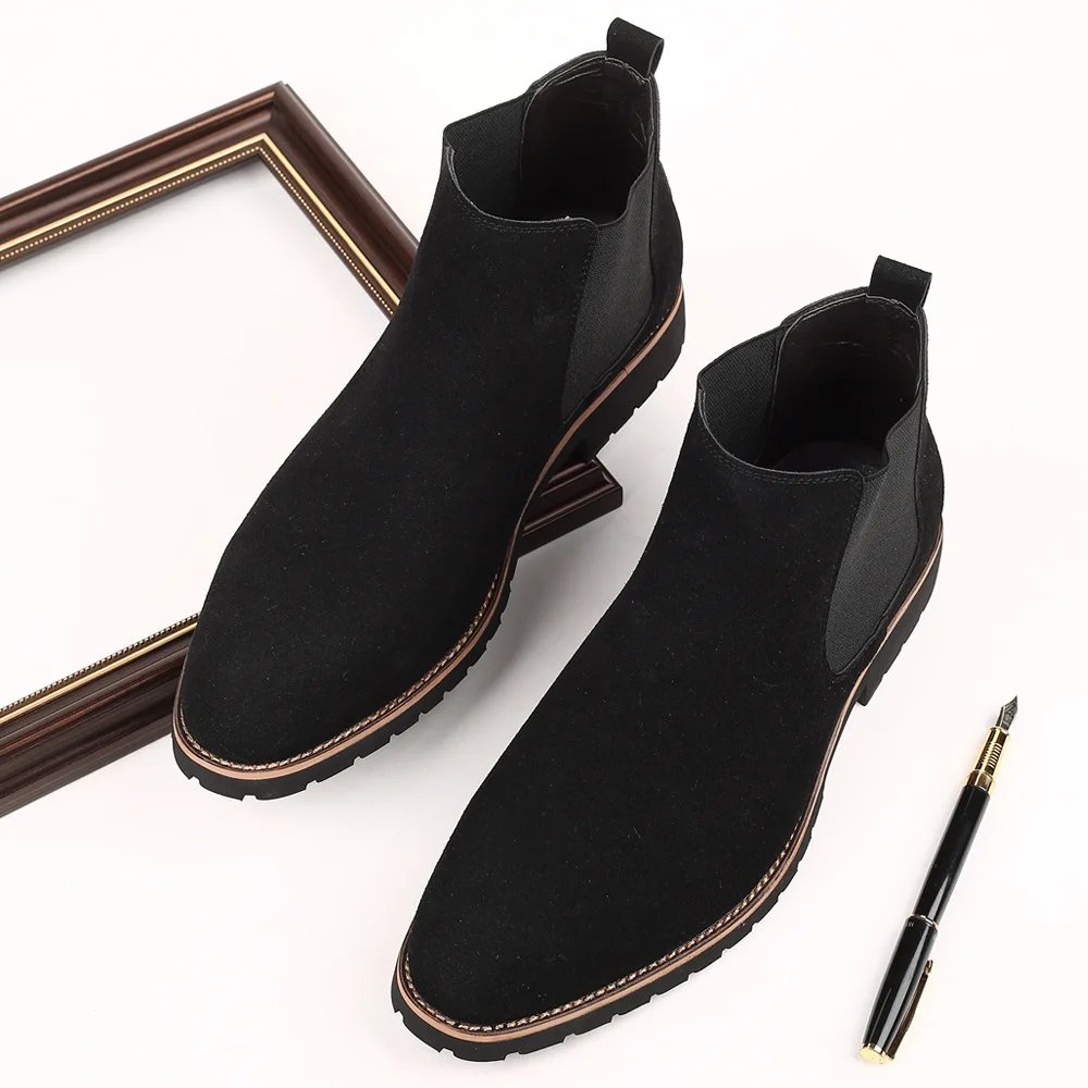 Мужские ботильоны, замшевые ко – обзор и цена Mens Fashion Winter 2025